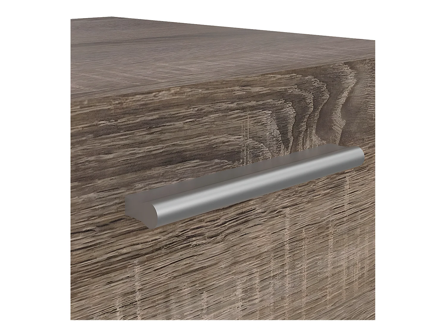 Petra Table de chevet à 2 tiroirs, coloris chêne truffe.