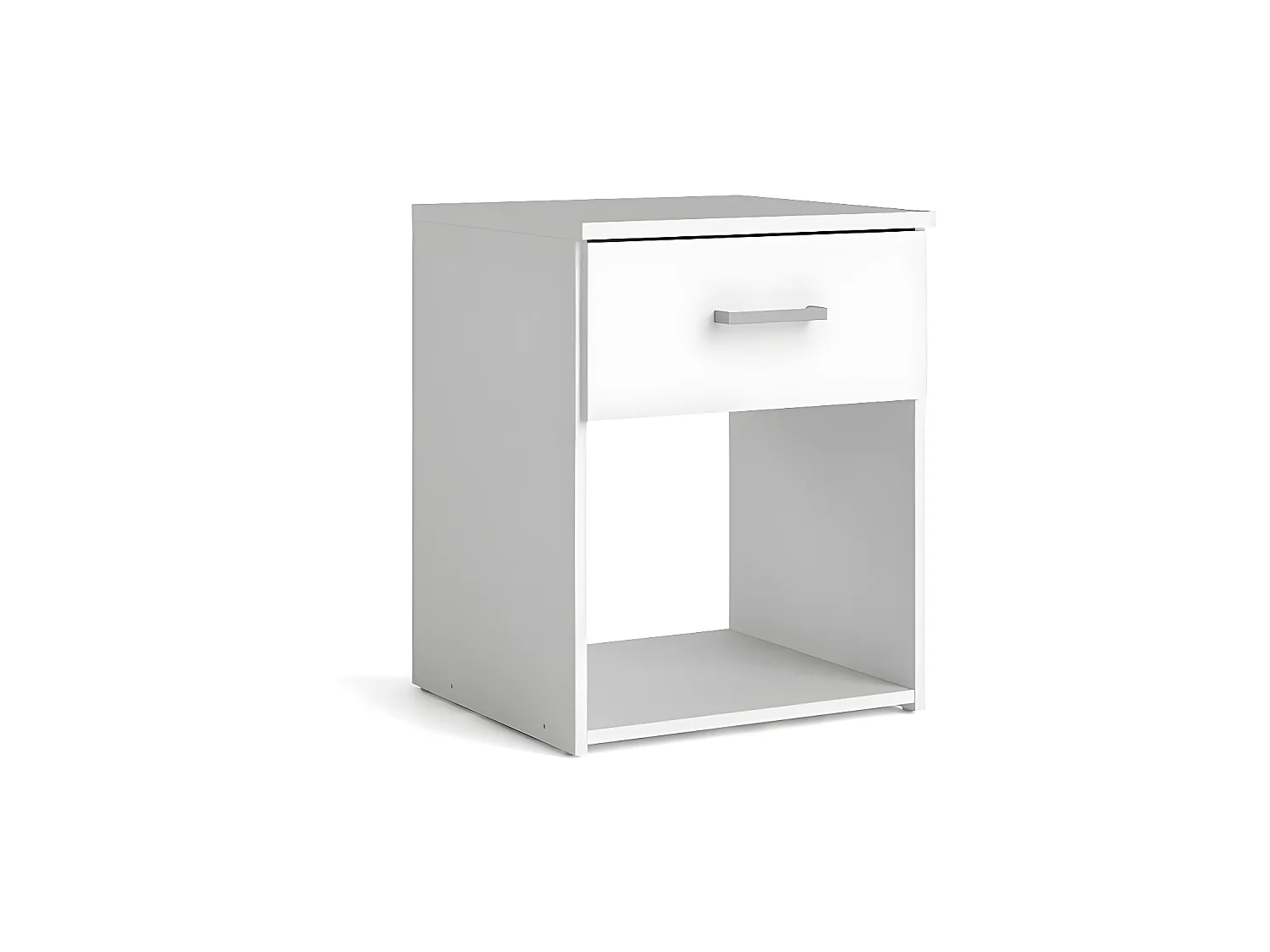 Spell nachtkastje 1 lade en 1 plank wit.