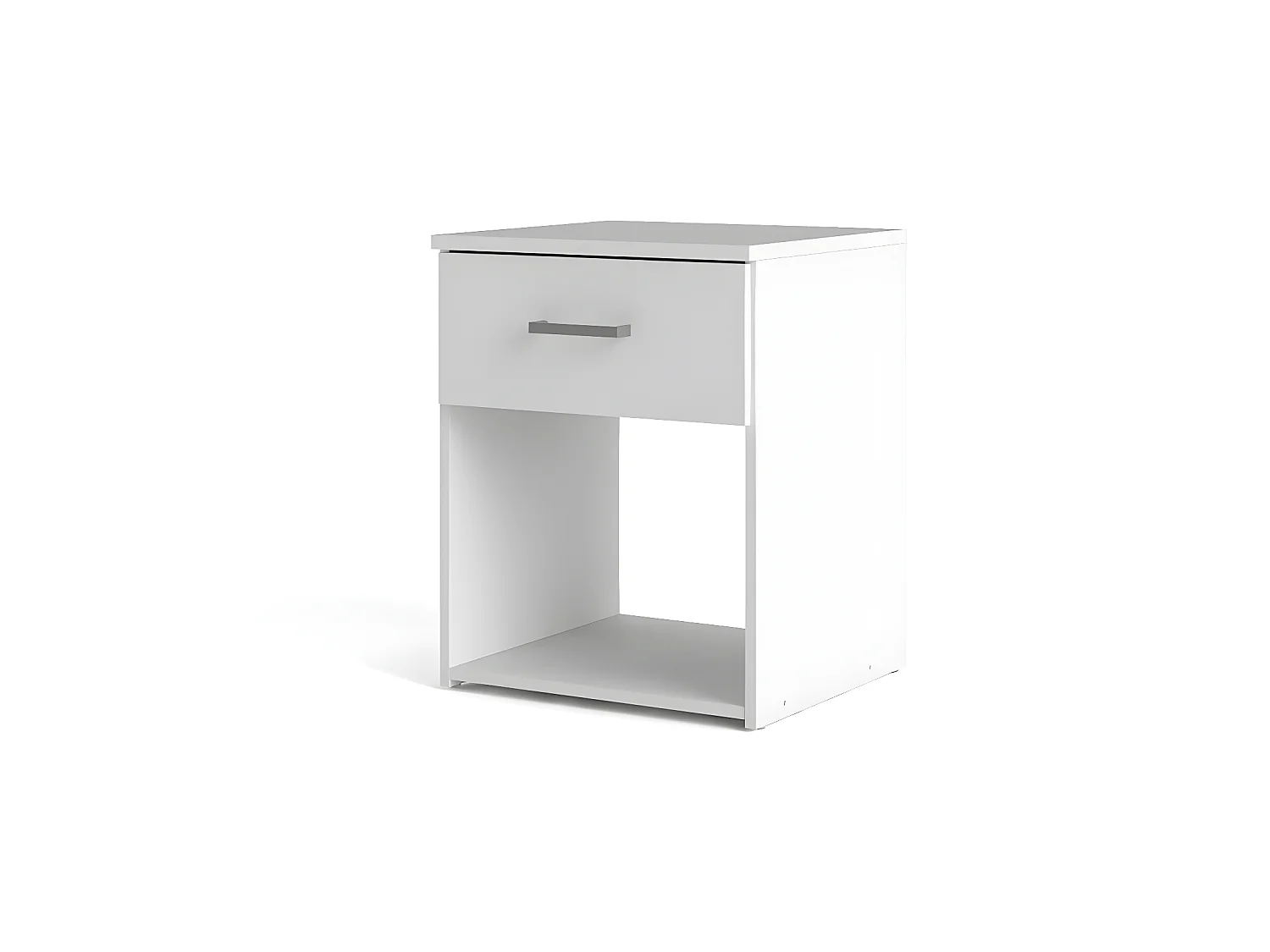 Spell nachtkastje 1 lade en 1 plank wit.