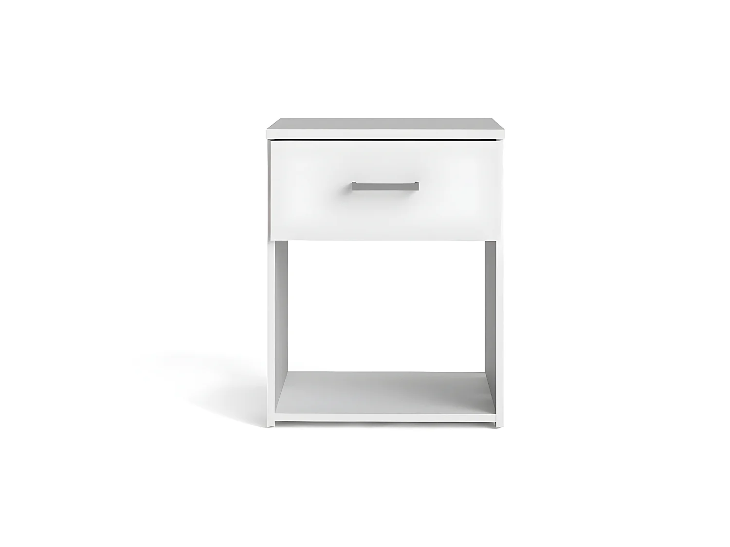 Spell nachtkastje 1 lade en 1 plank wit.