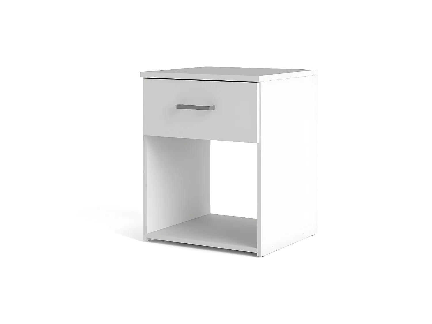 Spell nachtkastje 1 lade en 1 plank wit.