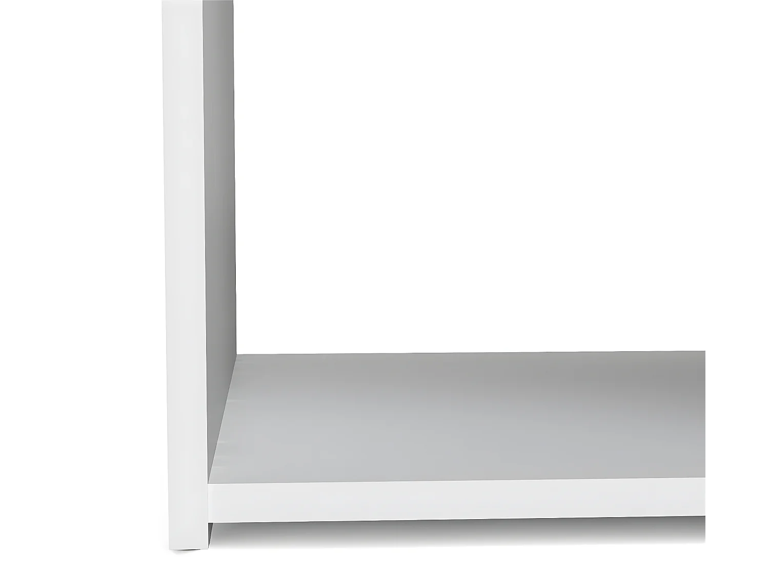 Spell nachtkastje 1 lade en 1 plank wit.