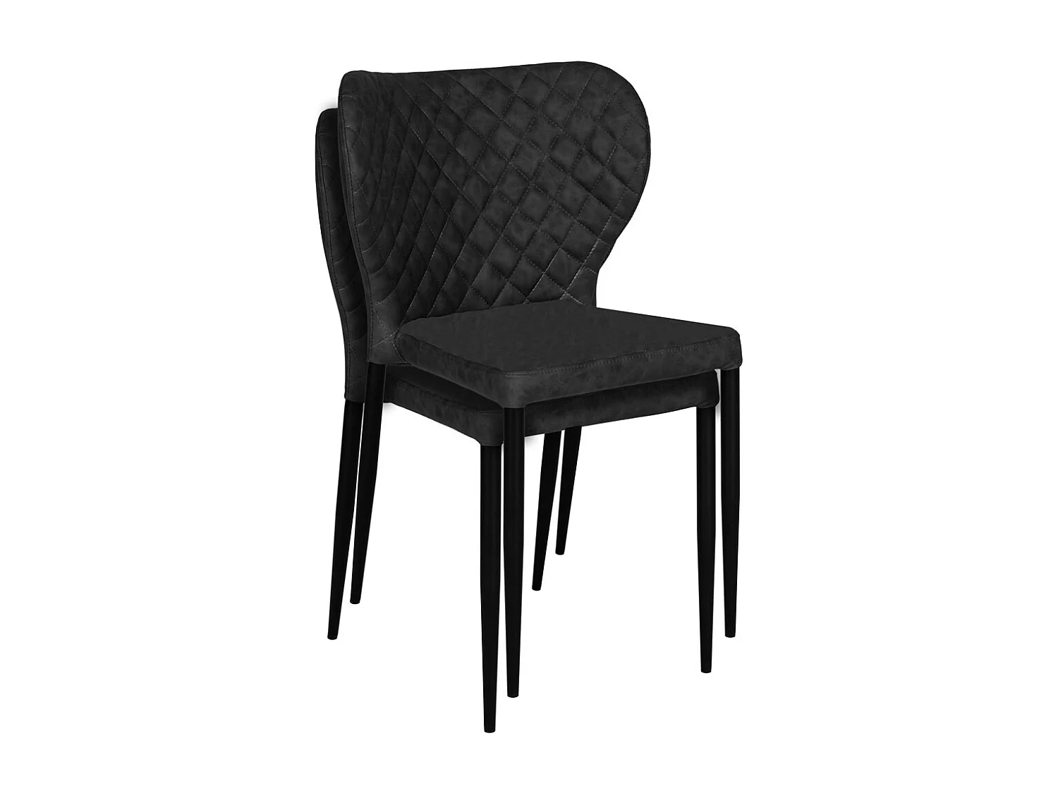 Pisa Esszimmerstuhl schwarz.