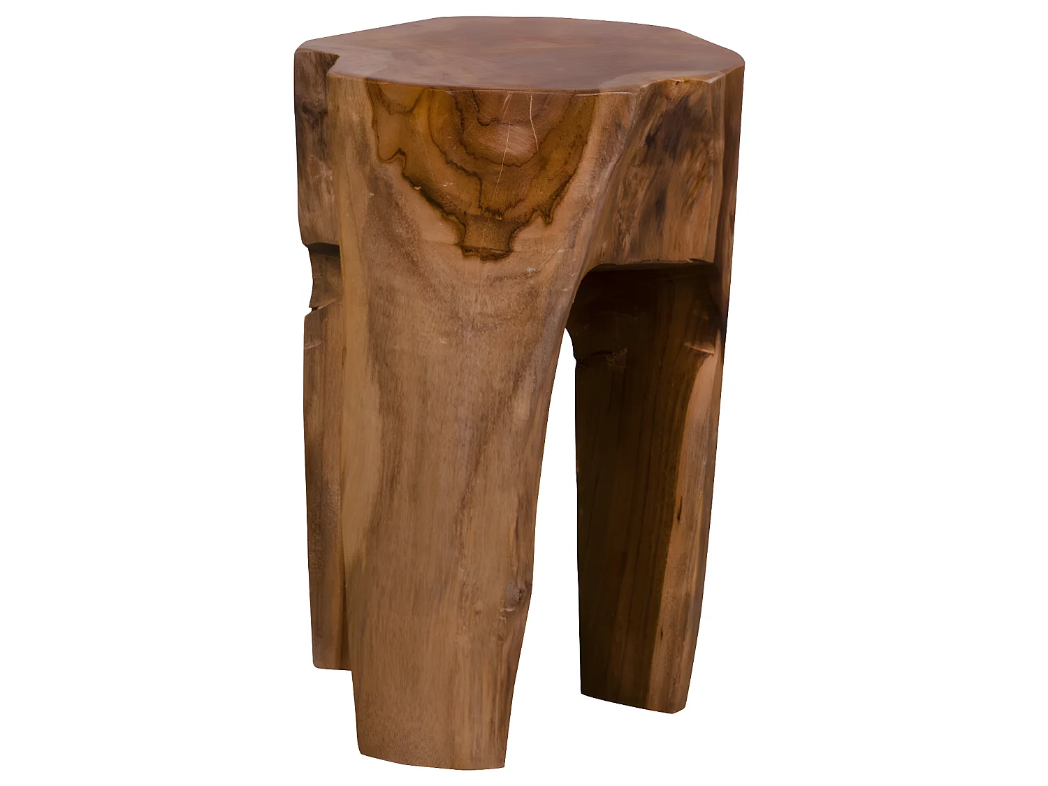 Rain hocker teakhout.