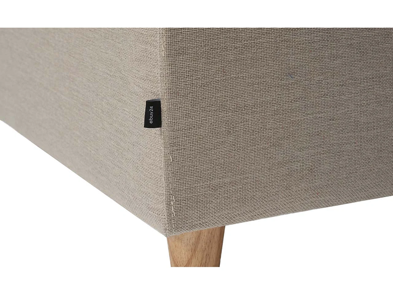 Marino pouf tissu sable.