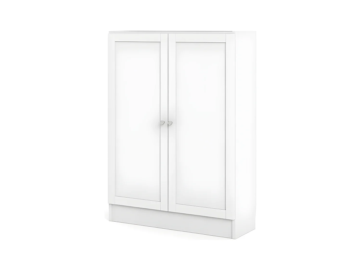 Base Étagère, 2 portes, blanc.