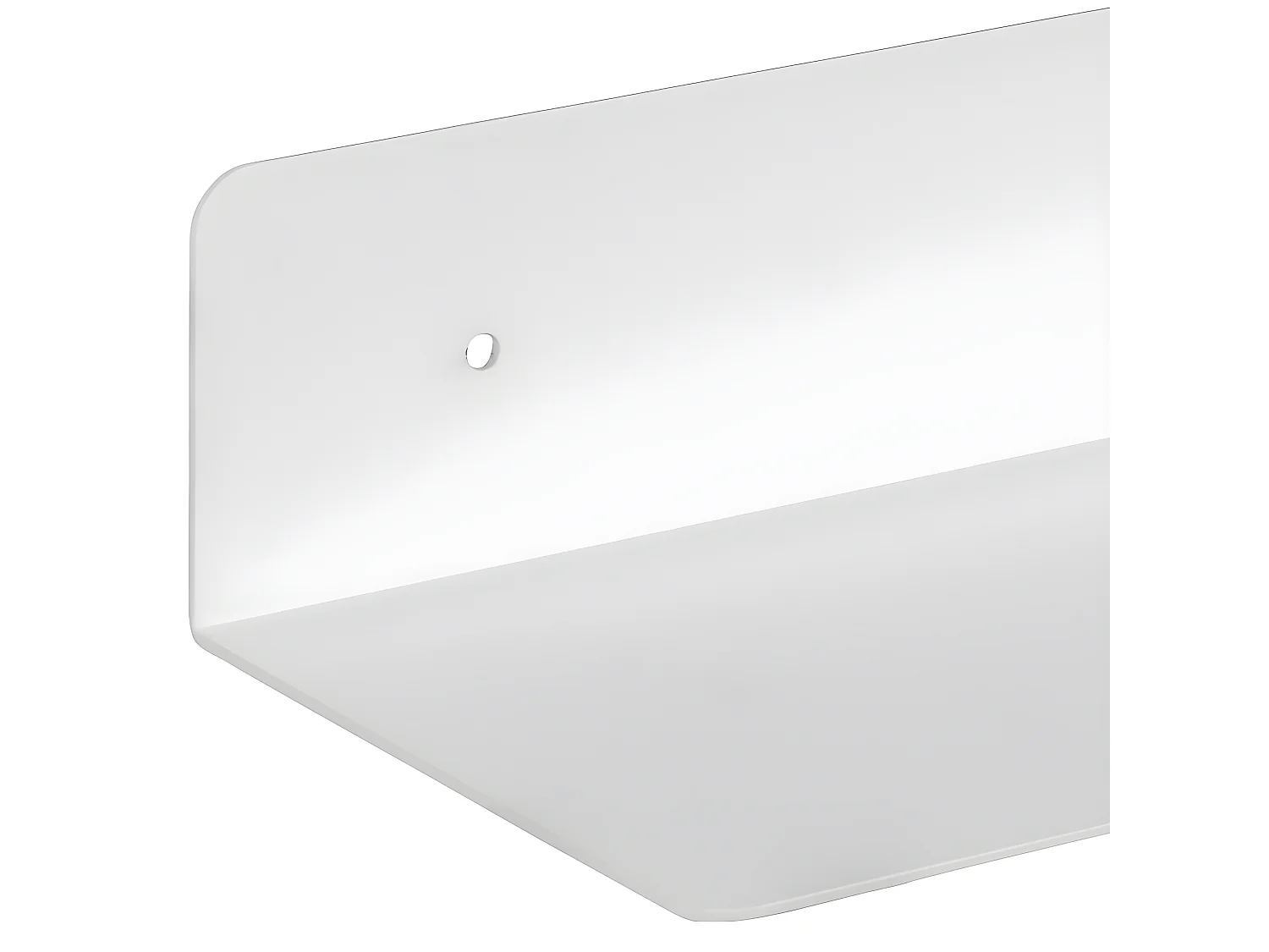 Jolen wandkast Wandplank metaal mat wit.