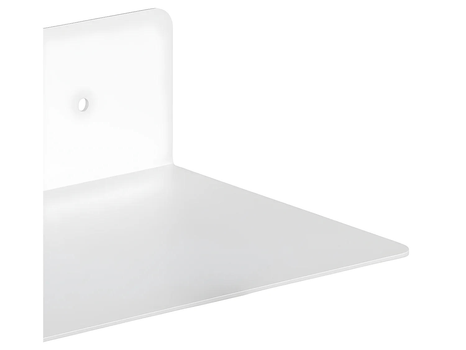 Jolen wandkast Wandplank metaal mat wit.