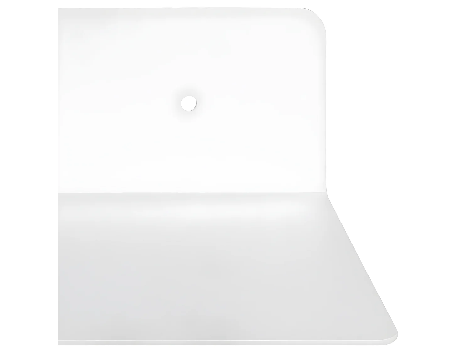 Jolen wandkast Wandplank metaal mat wit.