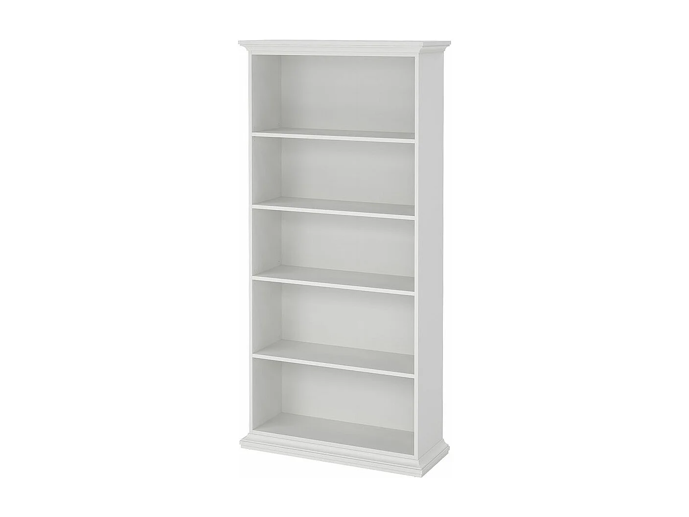Venedig Rayonnage 4 tablettes de rangement, blanc.