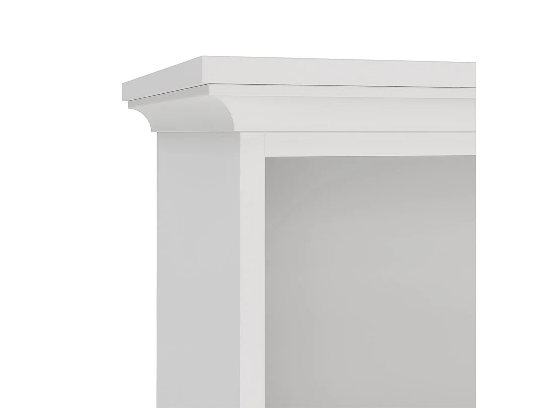 Venedig Rayonnage 4 tablettes de rangement, blanc.