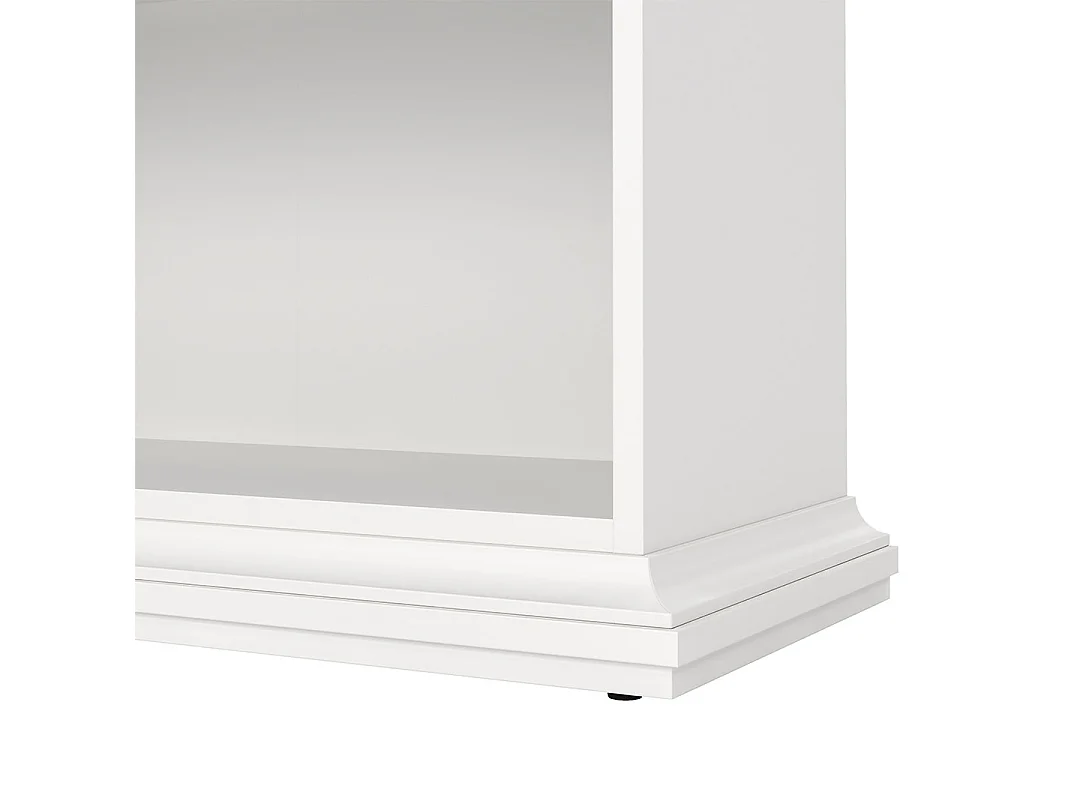 Venedig Rayonnage 4 tablettes de rangement, blanc.