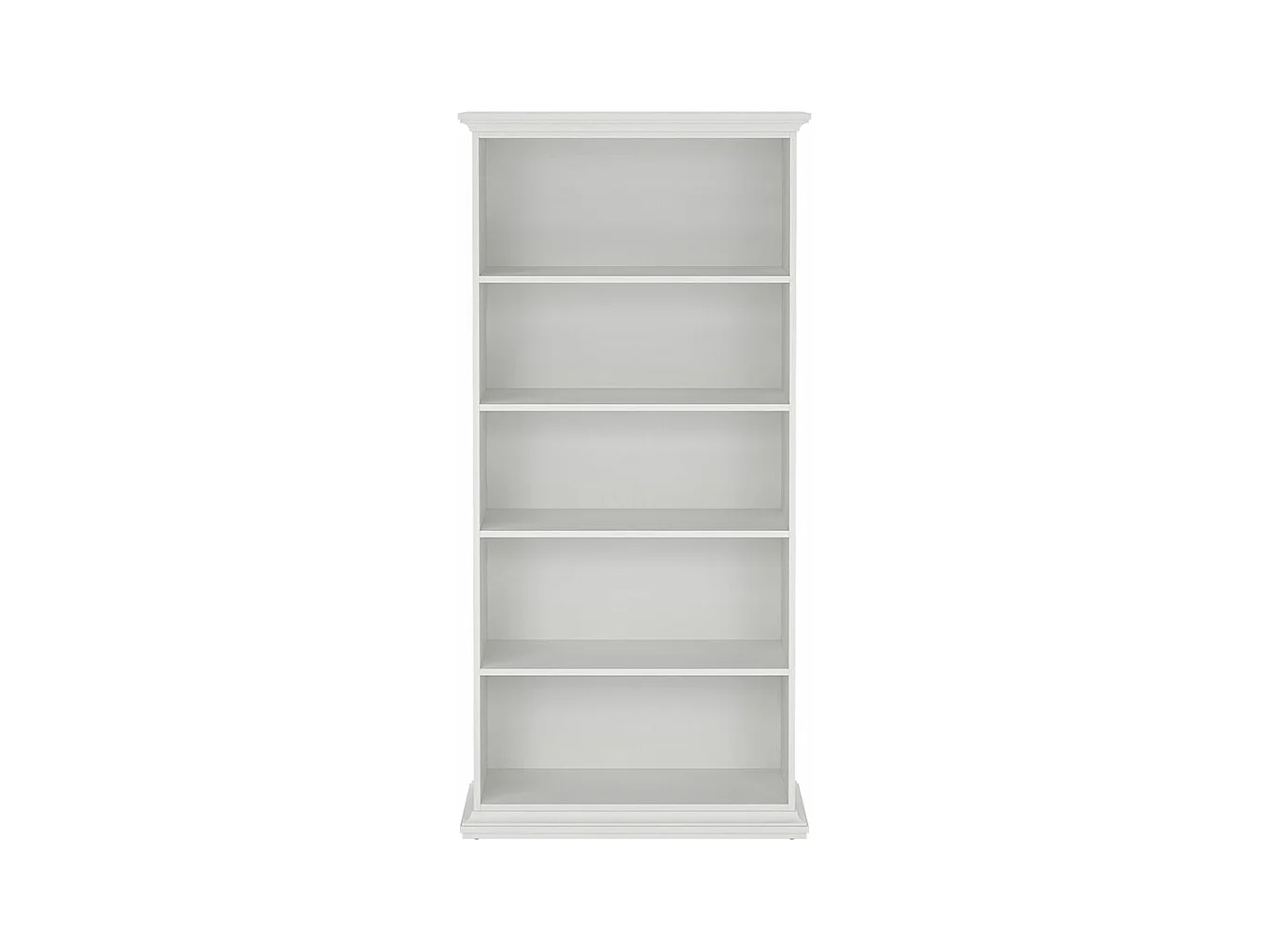 Venedig Rayonnage 4 tablettes de rangement, blanc.