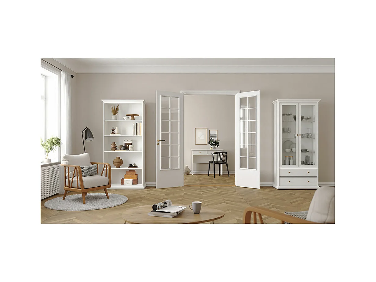 Venedig Regal 4 Ablagen, weiss.