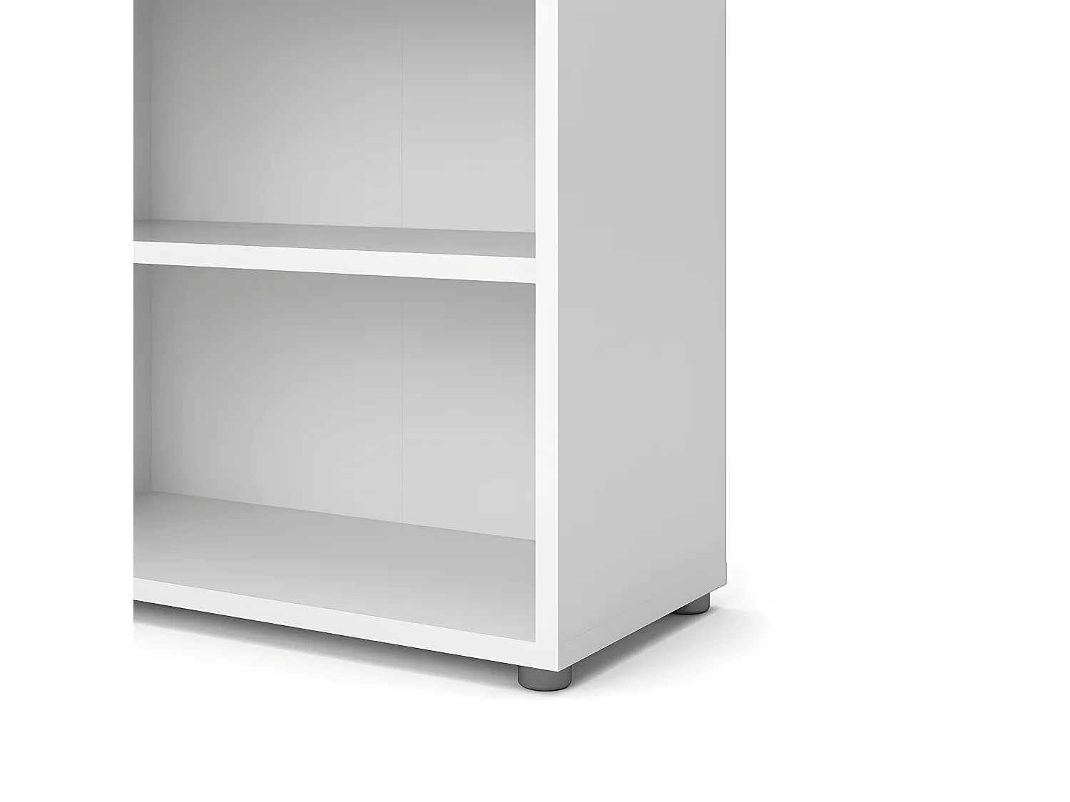 Prisme kast 2 planken wit.