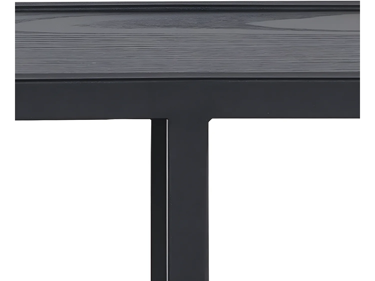 Sea Étagère murale, octogonale avec 3 tablettes d'exposition, noir.