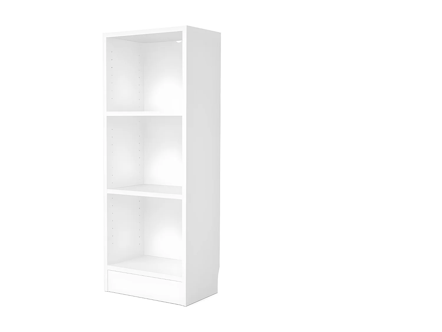 Base kast A 2 planken wit.