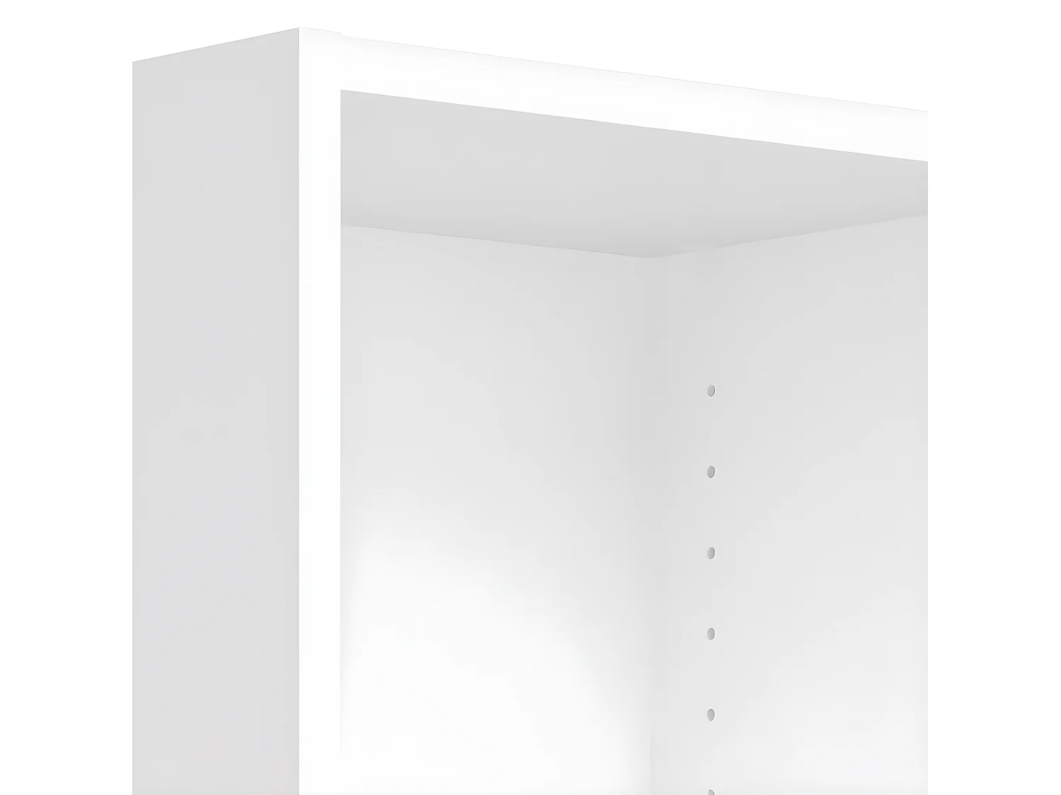 Base kast A 2 planken wit.