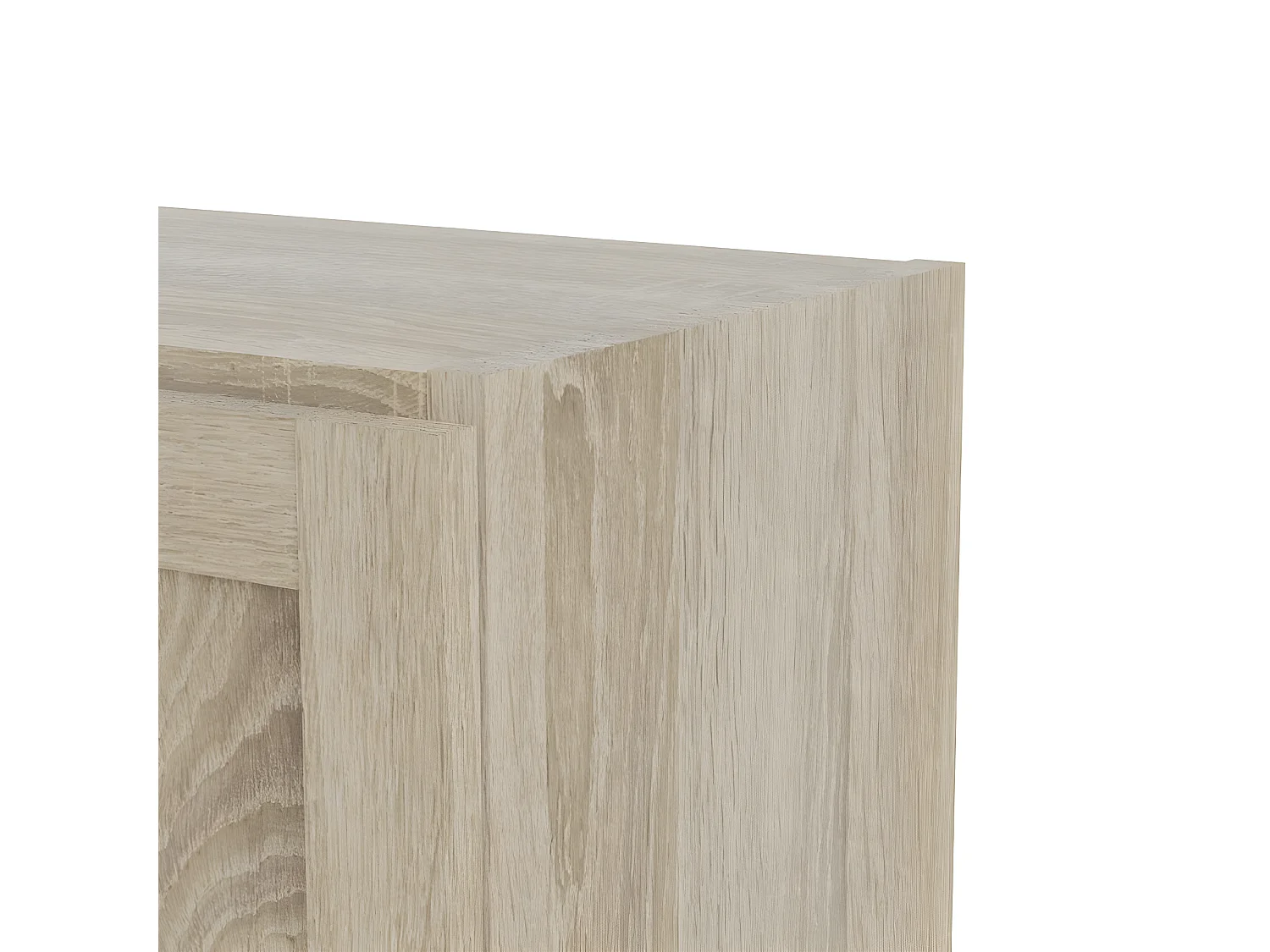 Librería base 2 puertas estructura decoración roble.