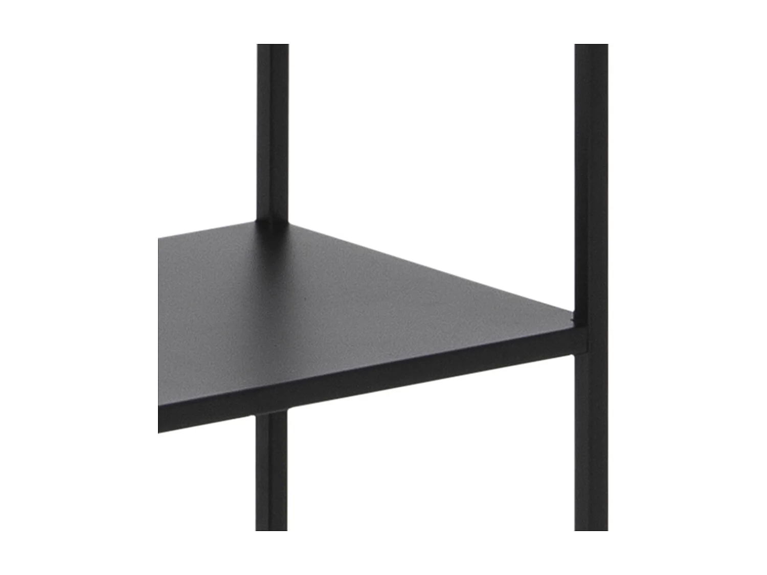 Newcastle Bibliothèque avec 5 étagères, noir.