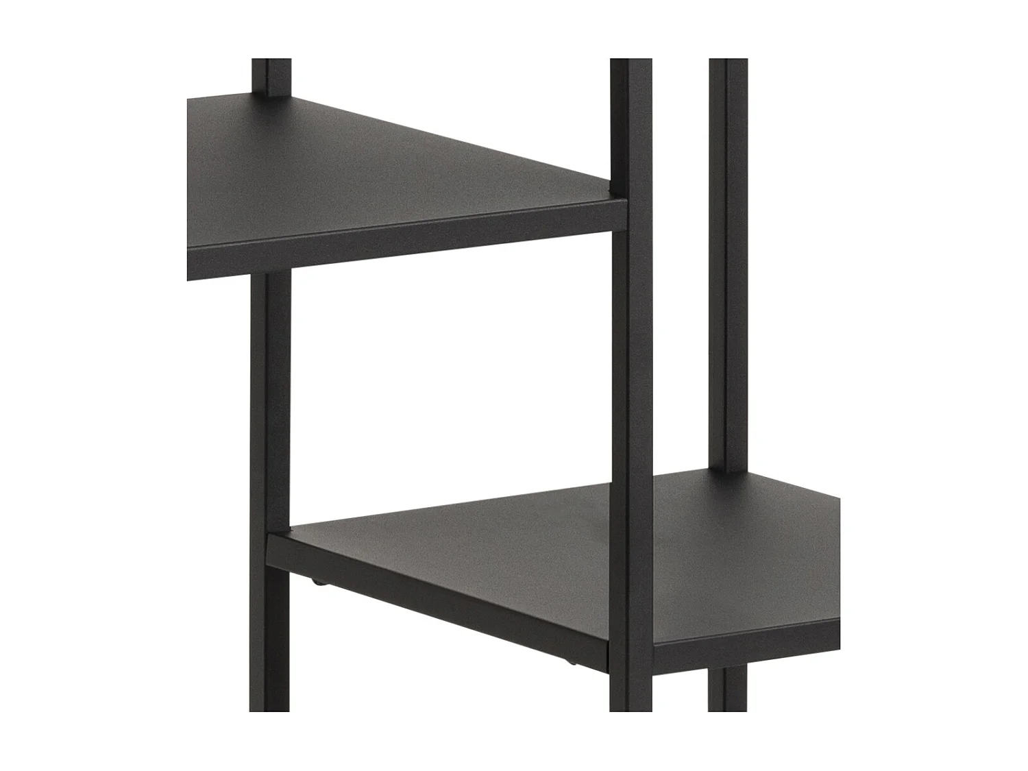 Newcastle Étagère avec 3 tablettes de rangement, noir.