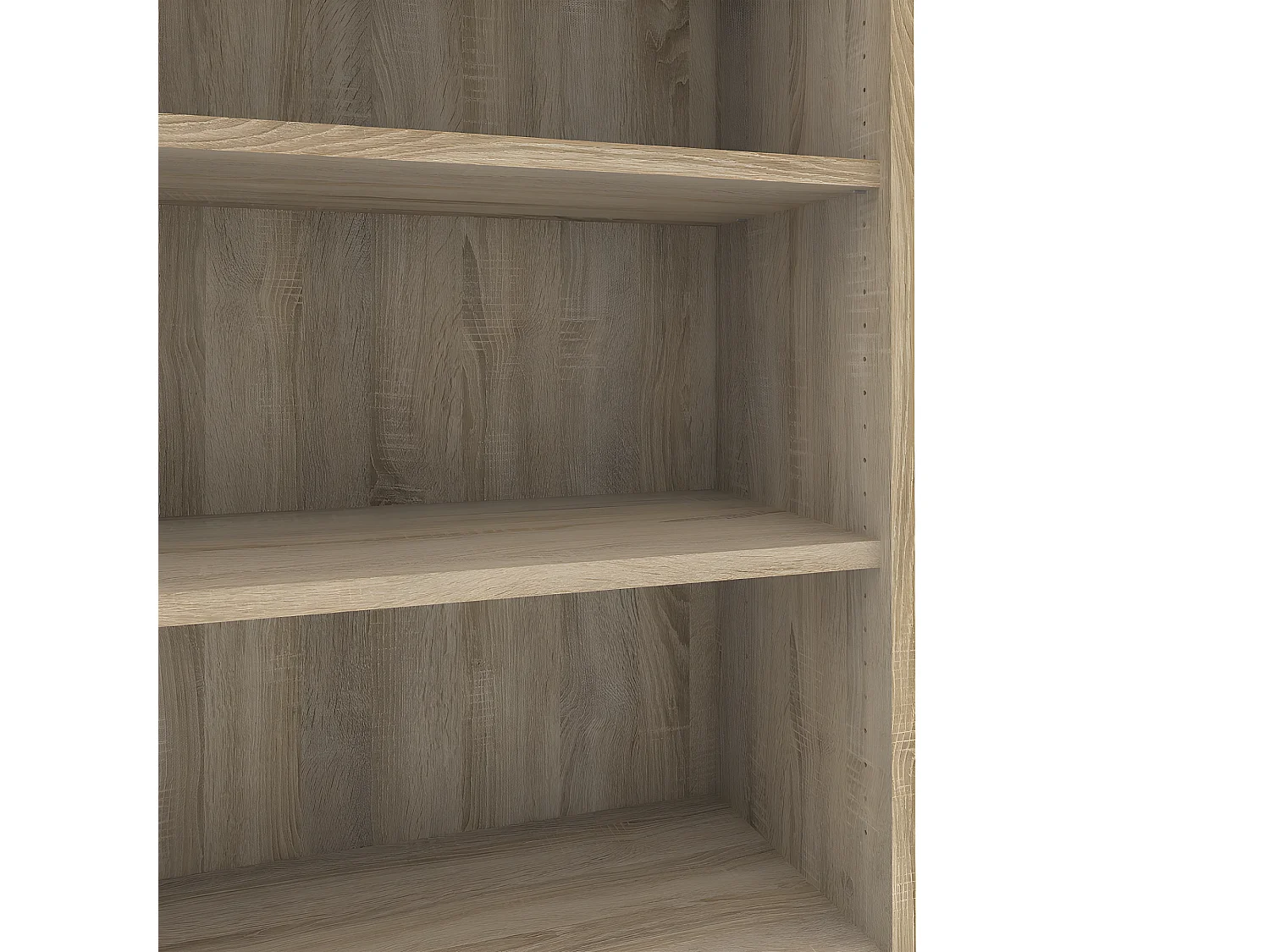 Prisme Regal 4 Ablagen. Eiche Dekor.