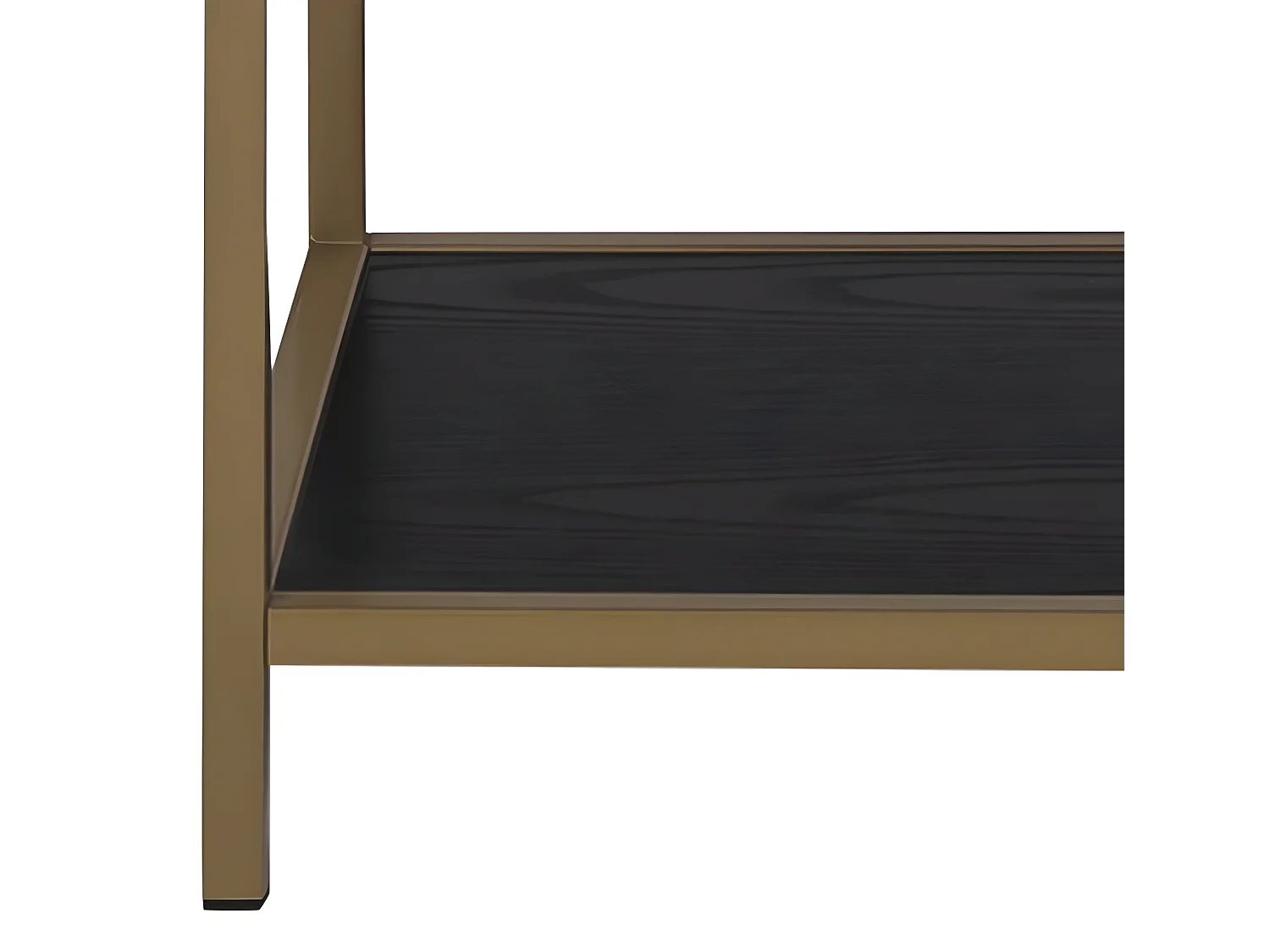 Sea Bibliothèque avec 4 tablettes de rangement, noir.