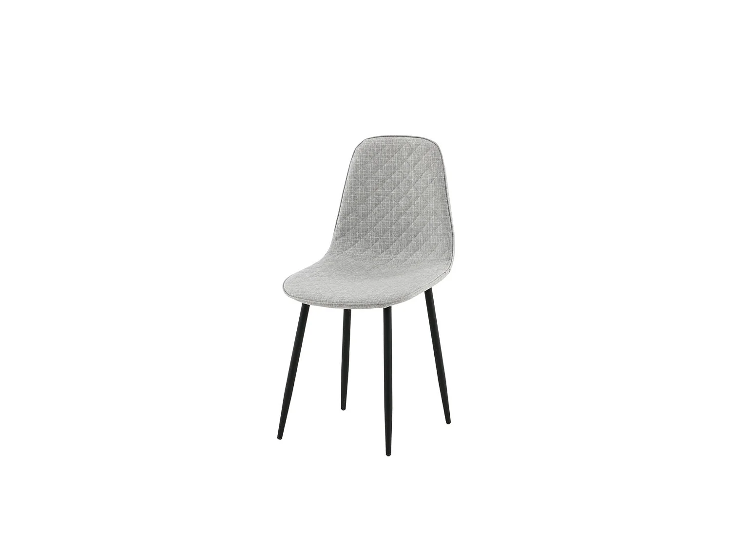 PolarDiamond eetkamerstoel grijs.