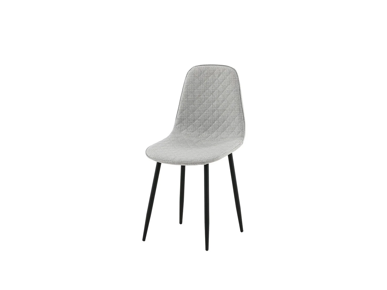 PolarDiamond Chaise de salle à manger, gris.