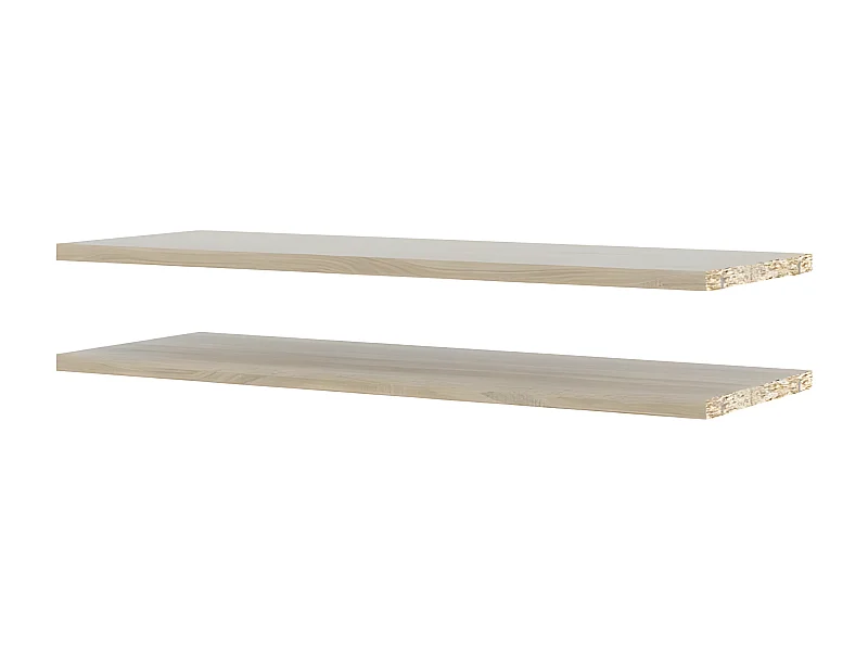 Base Regal 2 lose Regale 75,5x26,5, Eichendekor.