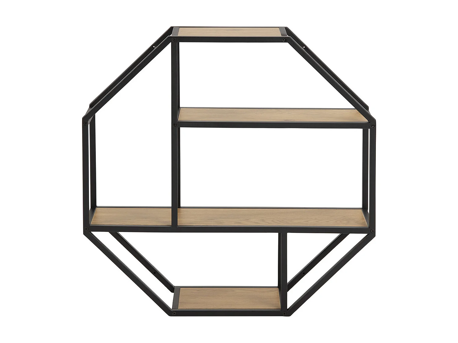 Seaford  étagère murale 4 étagères nature.