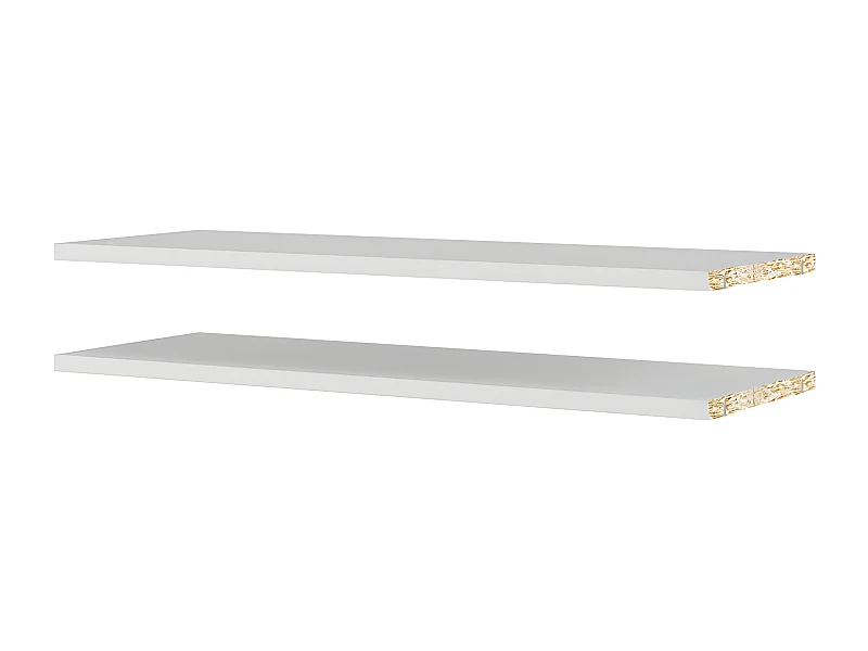 Base Regal 2 lose Regale 75,5 x 26,5, weiß.