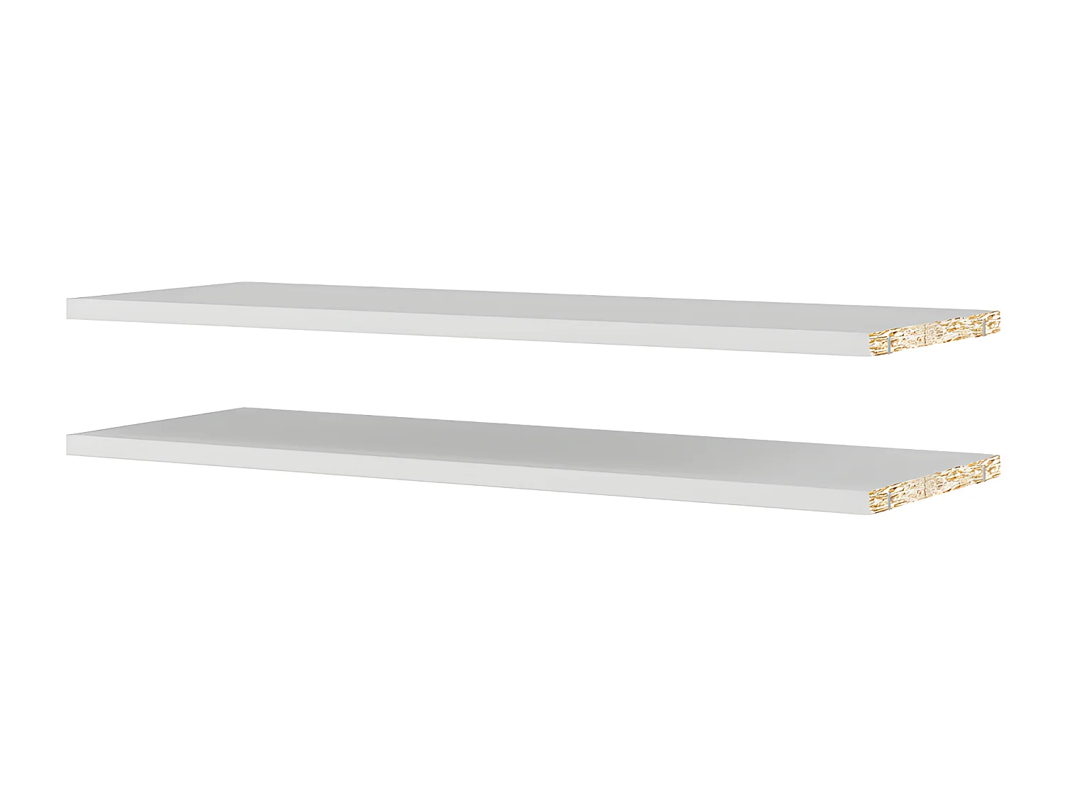 Base Regal 2 lose Regale 75,5 x 26,5, weiß.