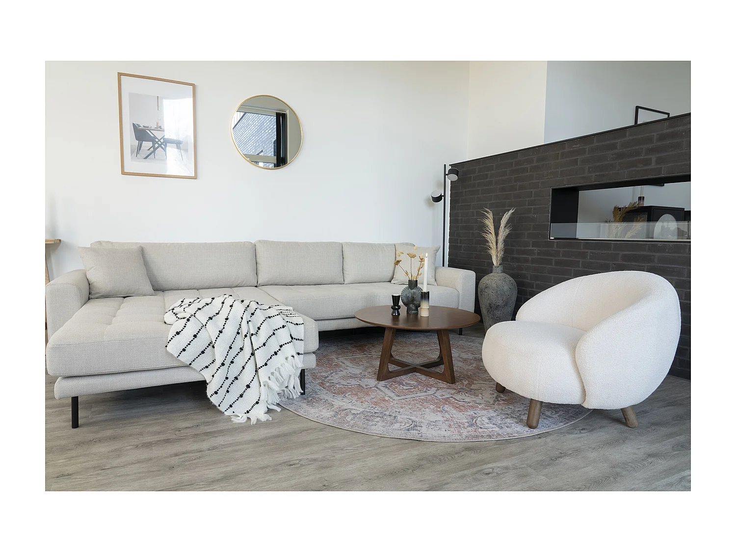 Fauteuil lounge SAVONA – Élégance contemporaine et confort absolu