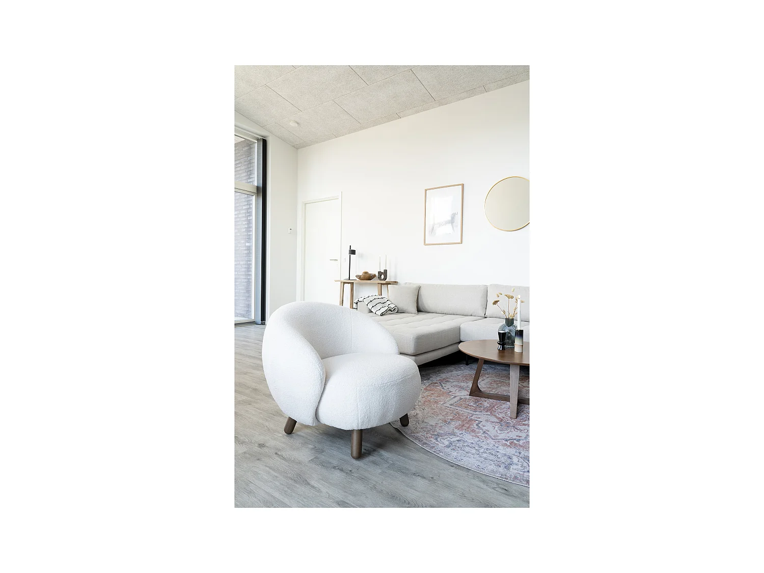 Fauteuil lounge SAVONA – Élégance contemporaine et confort absolu