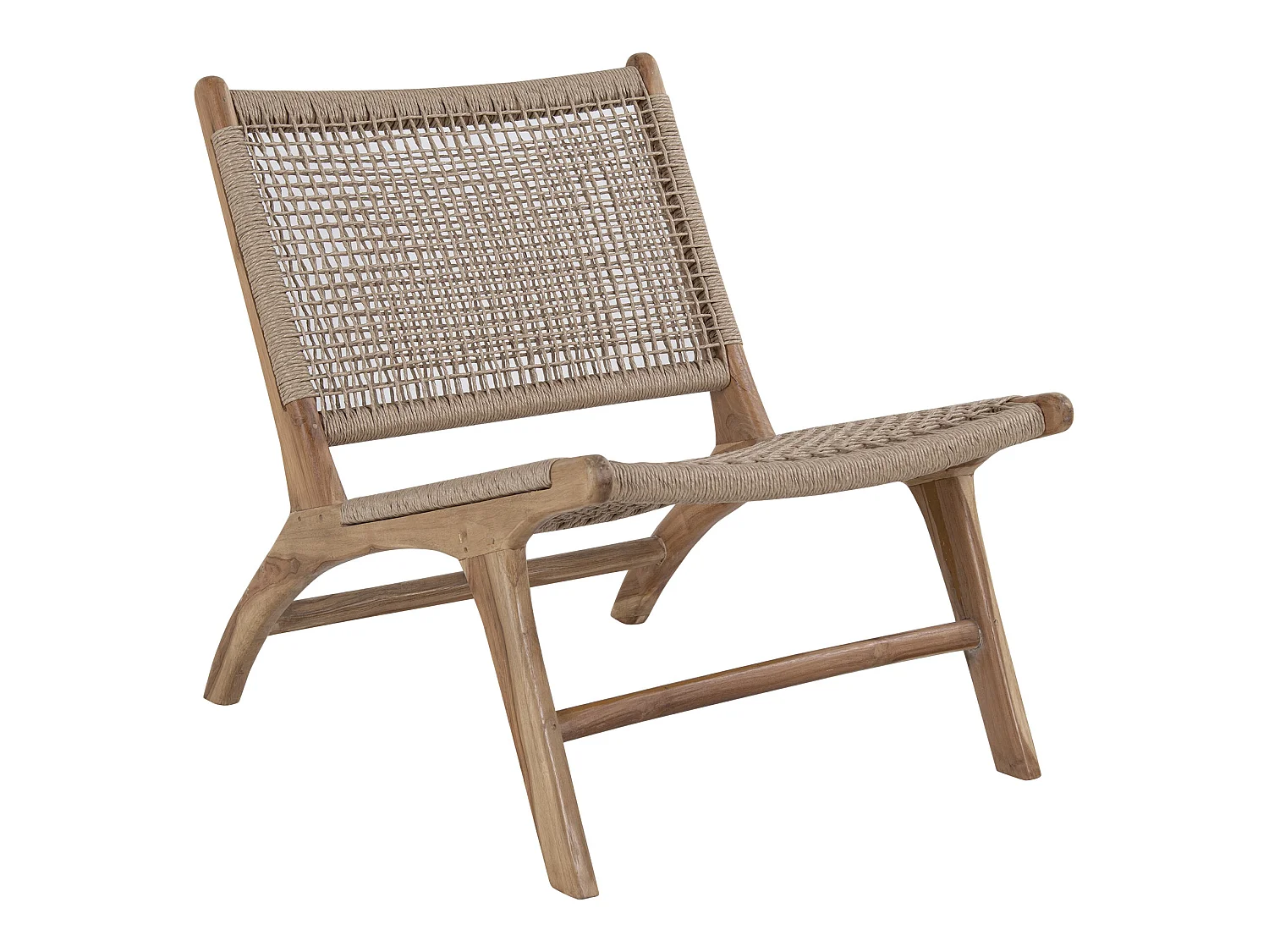 Delim fauteuil natuur.