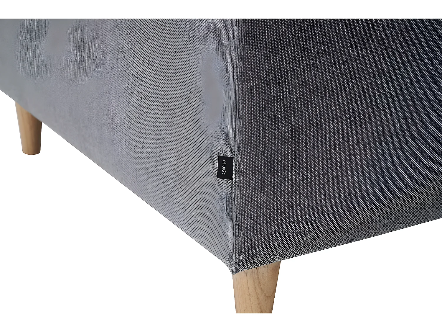 Marino fauteuil tissu gris.