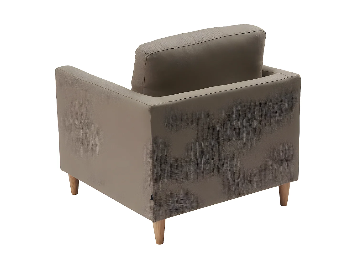 Marino fauteuil stof bruin.