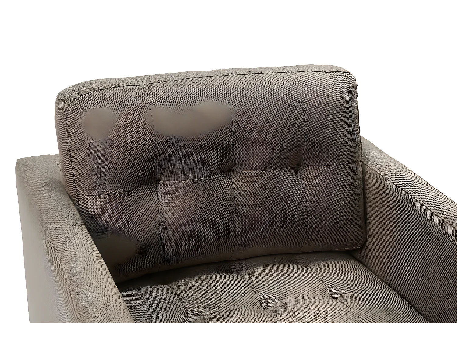 Marino fauteuil stof bruin.