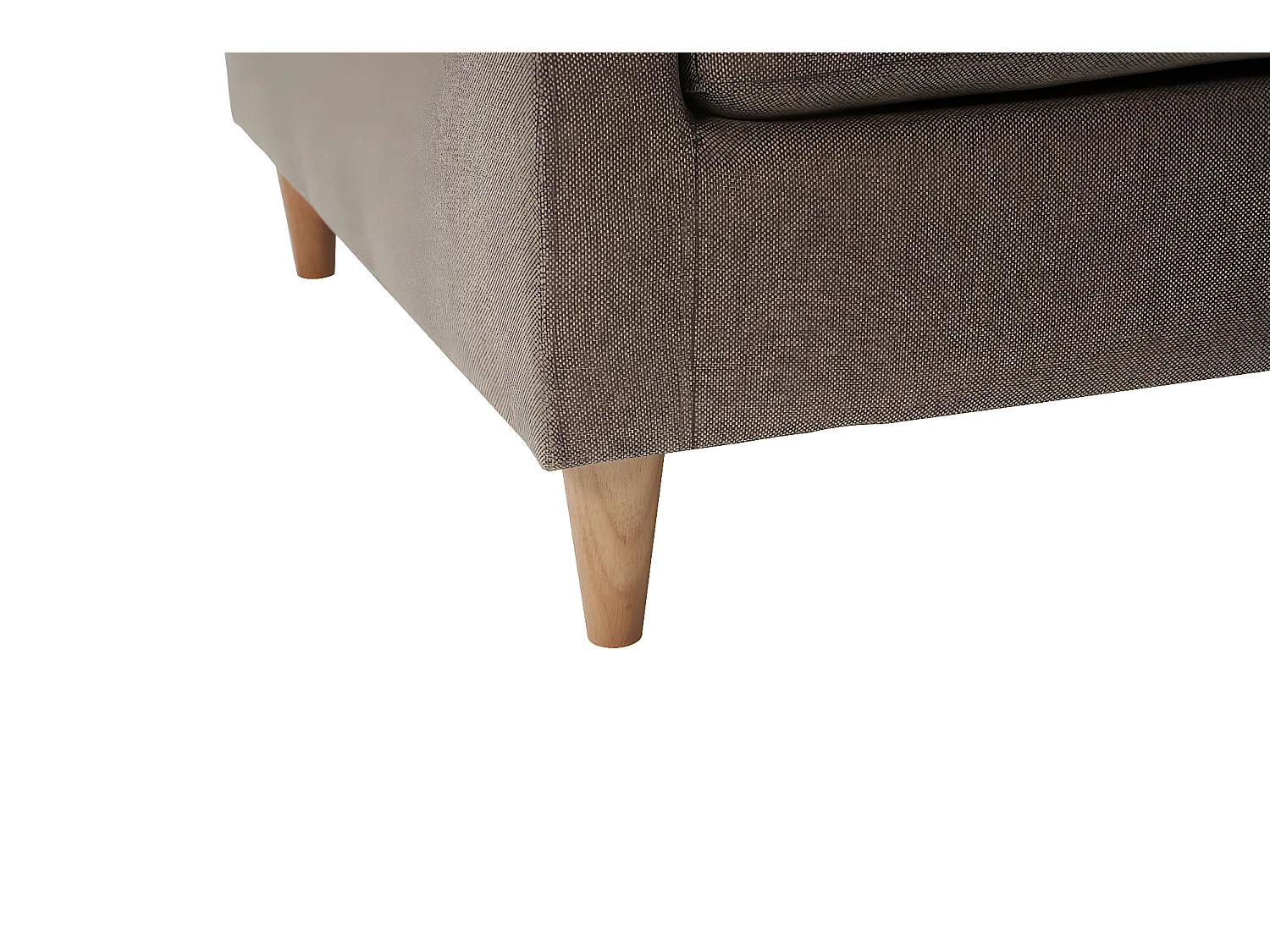 Marino fauteuil stof bruin.