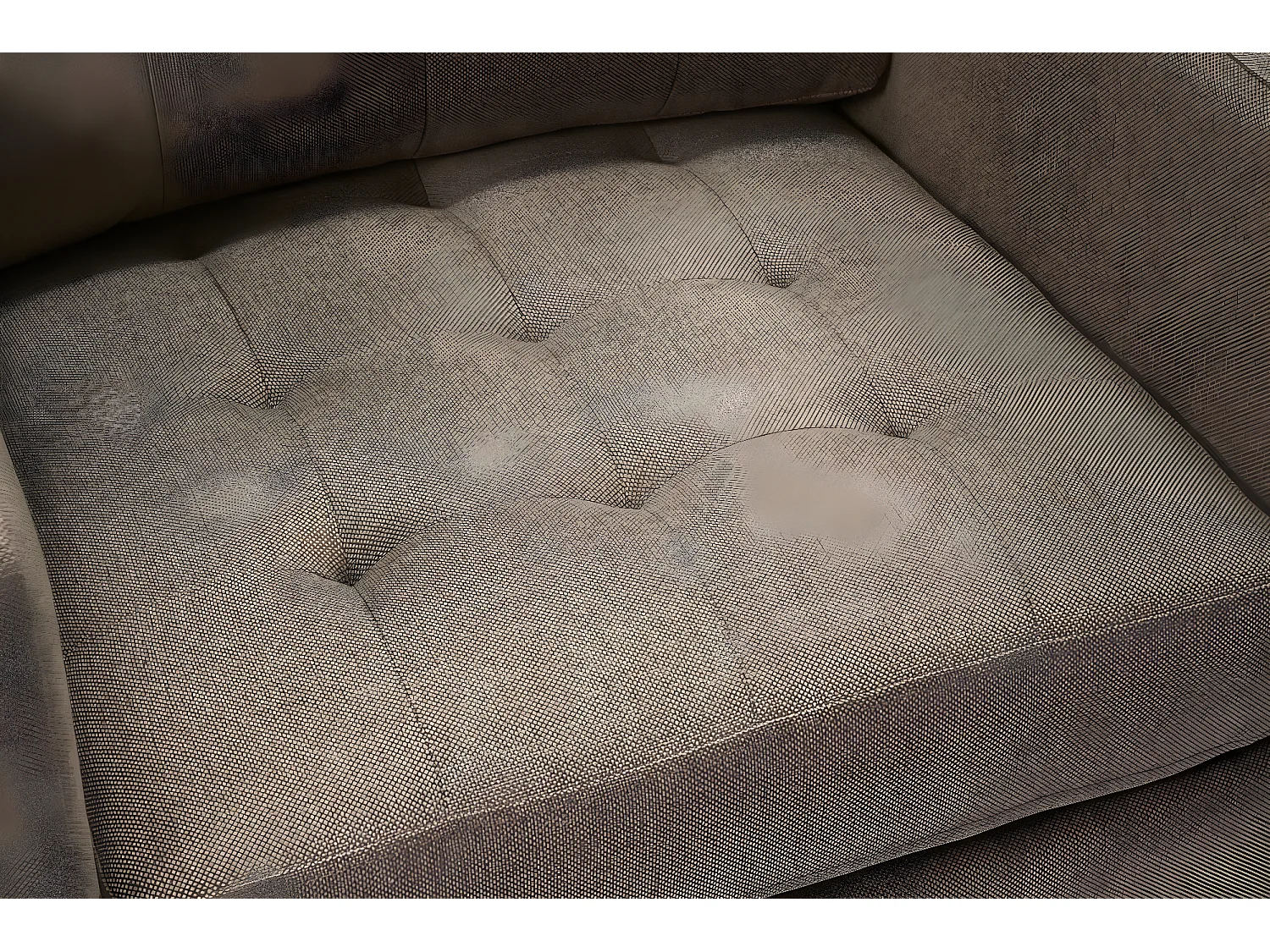 Marino fauteuil stof bruin.