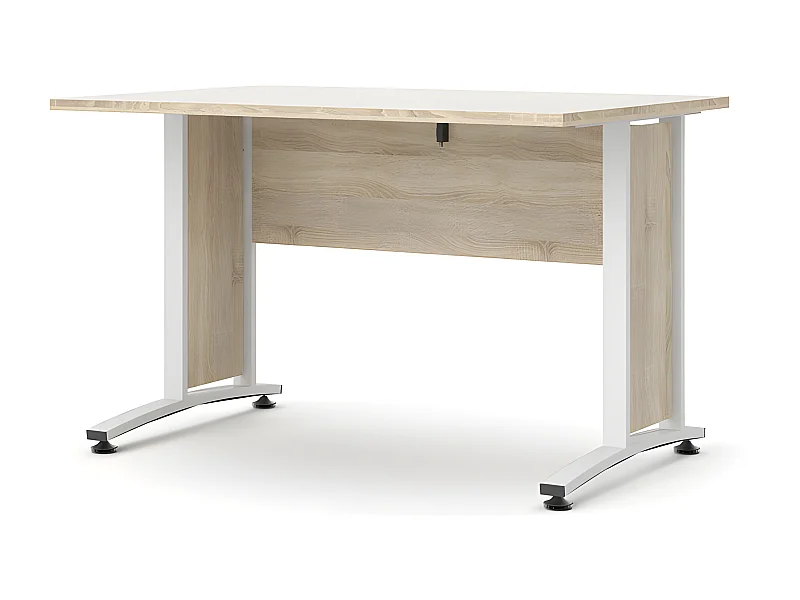 Prisme bureau B eiken decor en wit.