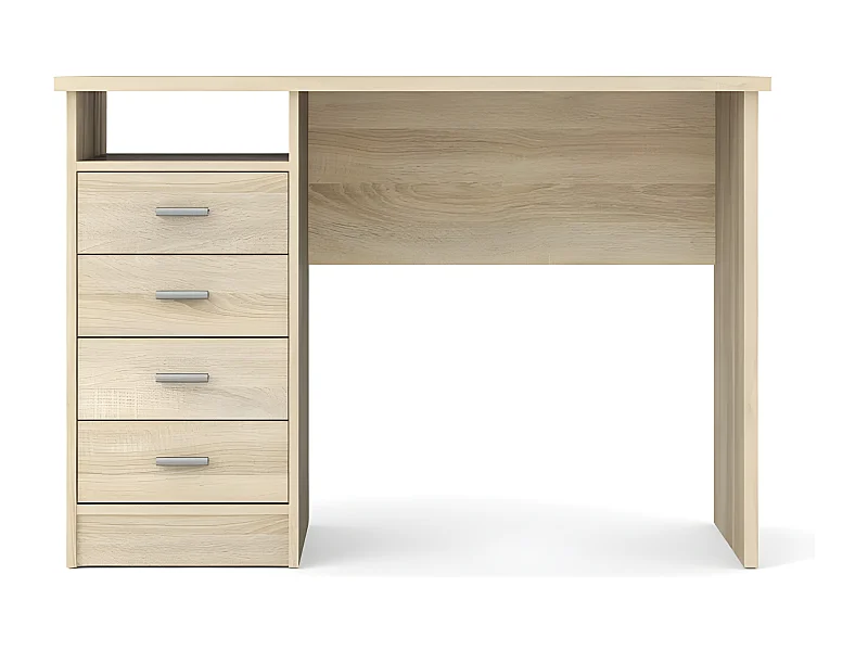 Fula bureau 4 lades eiken decor.