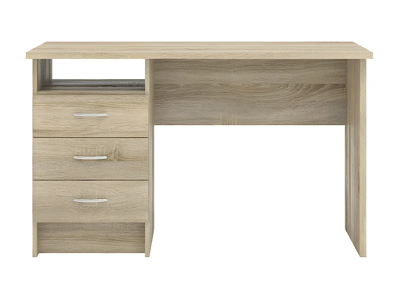 Fula bureau 3 lades eiken decor.