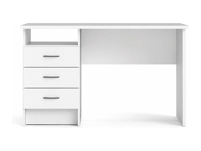 Escritorio Fula 3 cajones blanco.