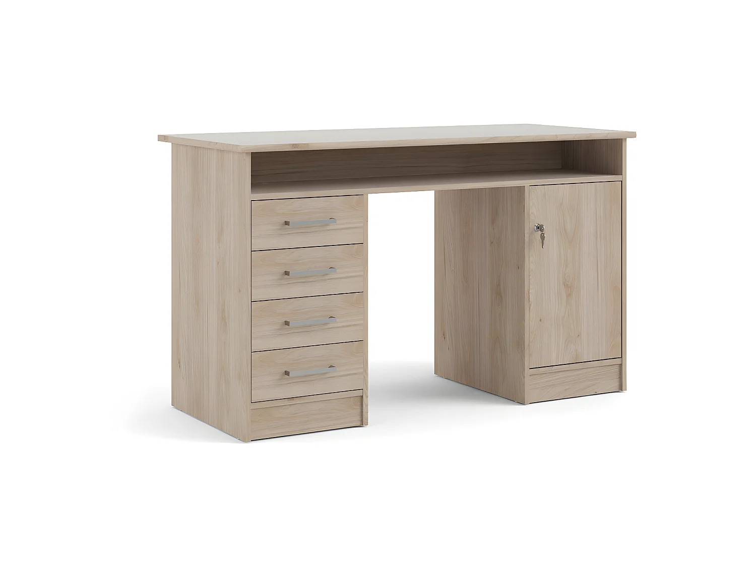 Fula bureau 4 laden Hickory decor.