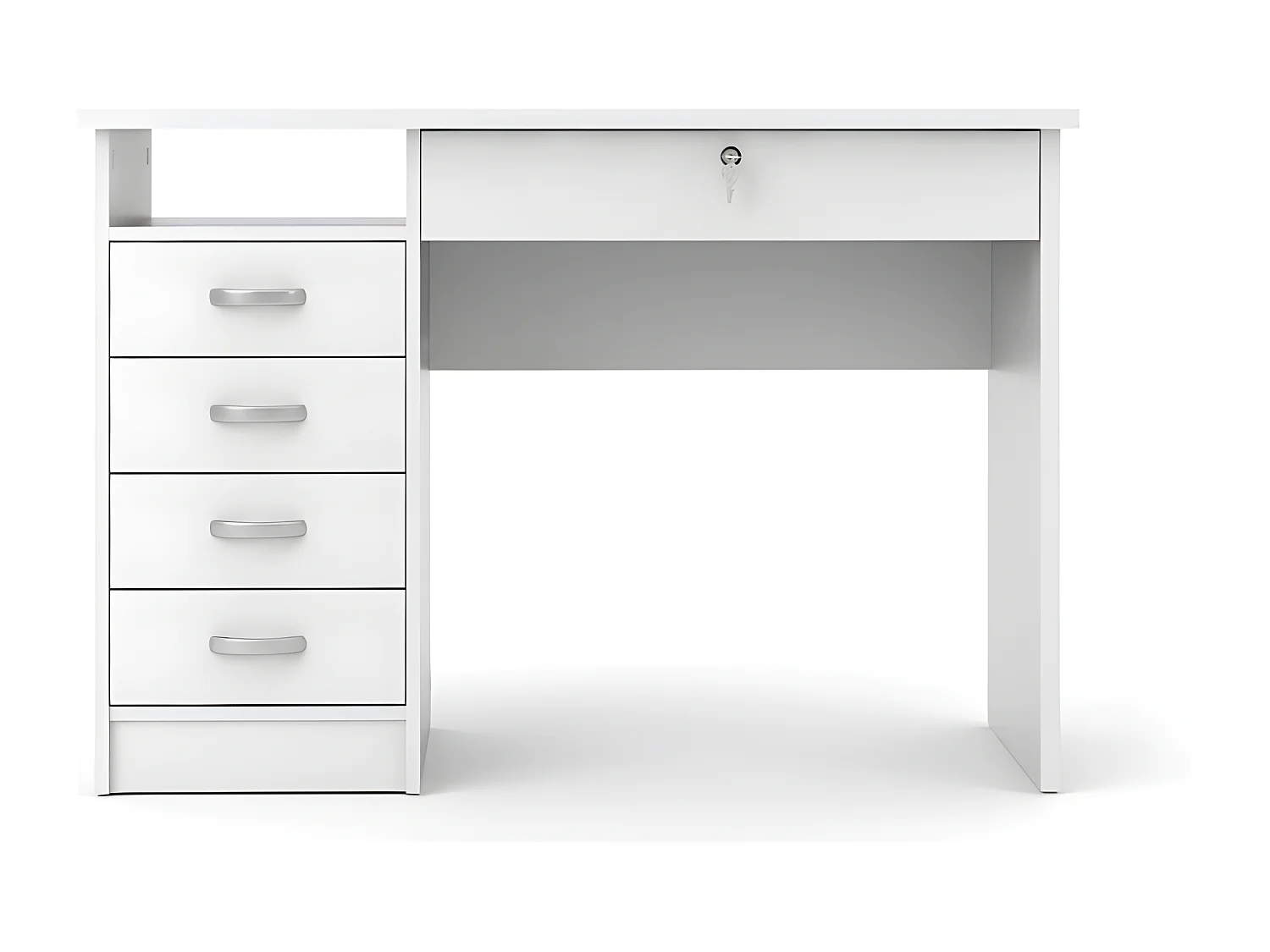 Fula bureau 5 lades wit.