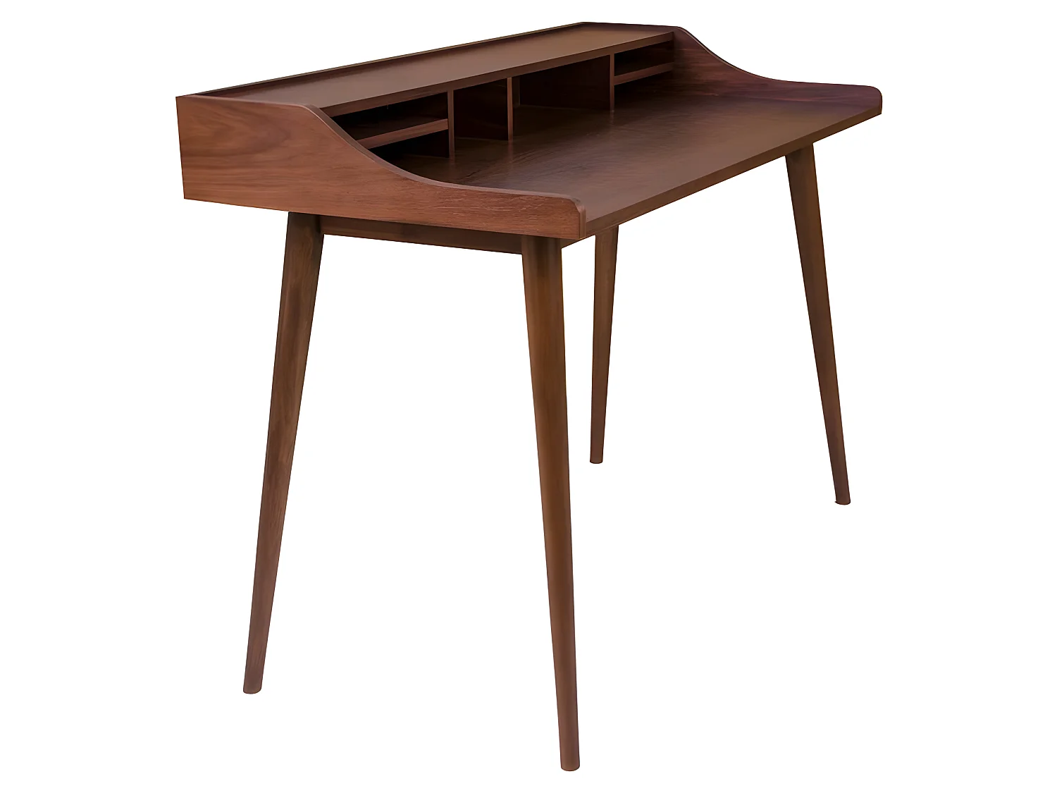 Hello Bureau en imitation noyer.