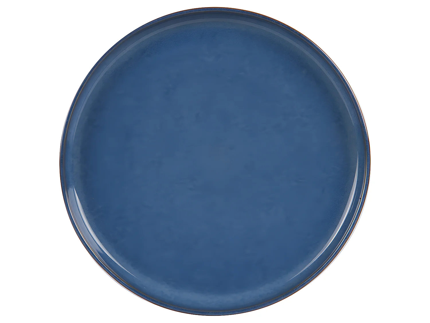 Assiette plate Uno Bleu Cobalt 28 cm (lot de 6)