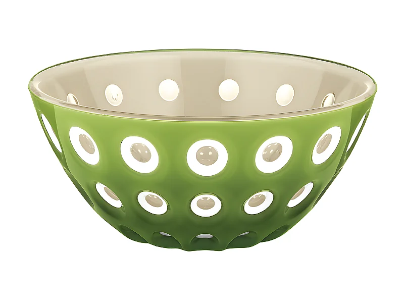 Saladier 25 cm Le Murrine vert et sable